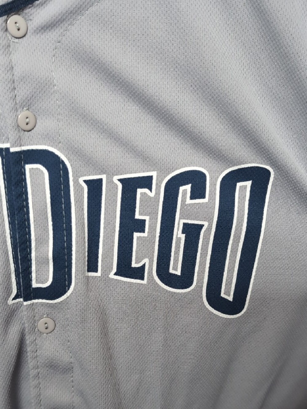 SAN DIEGO Padres MLB SGA Road Gray Baseball Jersey XL X Large 26 - Picture 5 of 16